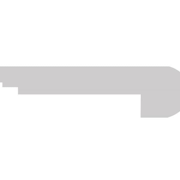 COREtec 7 Plus .75" x 2" x 94" Flush Stair Nose