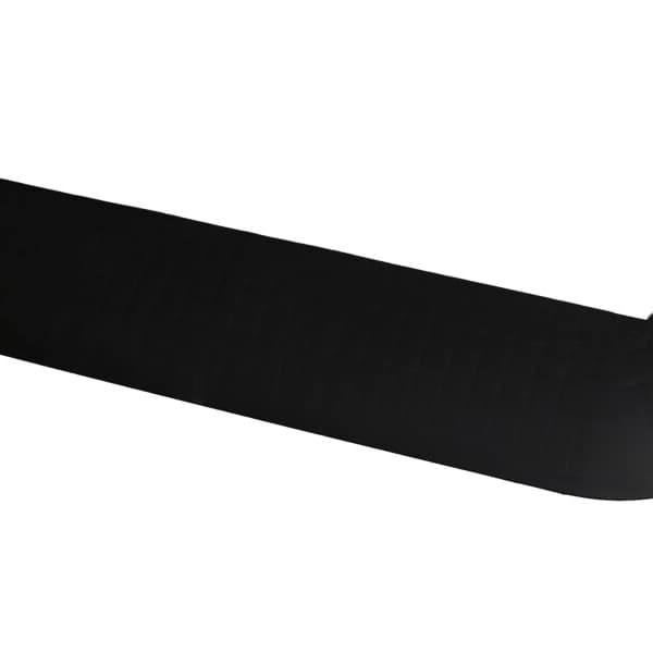 HotShot Male Corner Edge, Midnight Black — polypropylene corner trim with textured surface and mounting hole