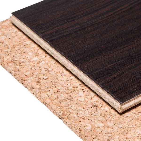 6mm Eco-Cork Sheet Underlayment, natural cork — close-up of textured cork surface
